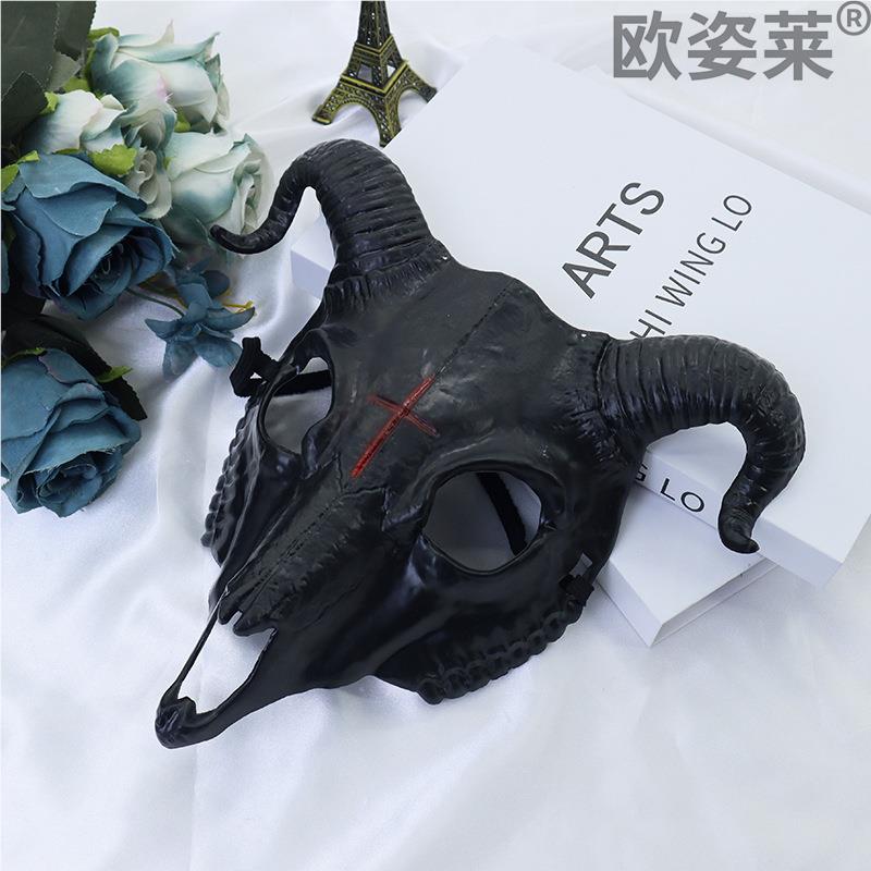 万圣节面具恐怖全脸款大号面
