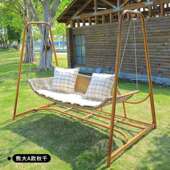 户秋千吊椅网红外室内双人吊秋篮藤椅室庭院荡外秋千花CH 园 8152