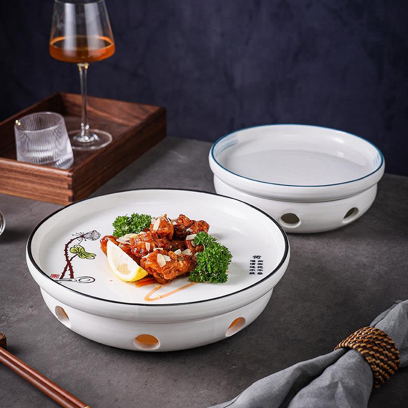 蜡烛加热瓷子明炉家用MWN餐具炉陶酒精干锅保温冬瓷天加盘热子底