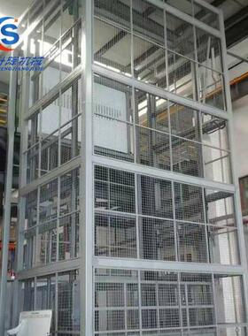 电动导轨式升降机厂家定制导轨式固定式升降平台液压升降货梯