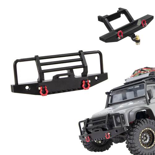 Traxxas1/18TRX4M路虎卫士trx4m荒野前杠后杠升级配件护杠