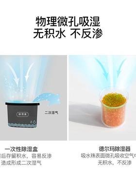 湿盒吸湿袋衣柜抽干燥剂室内去防霉吸S潮器除湿机CS50MC50M
