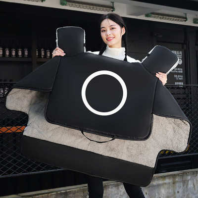 电动车挡风被冬季防水N1S/UQI/US/U+/MQI2MS加厚加绒U1小牛防风罩