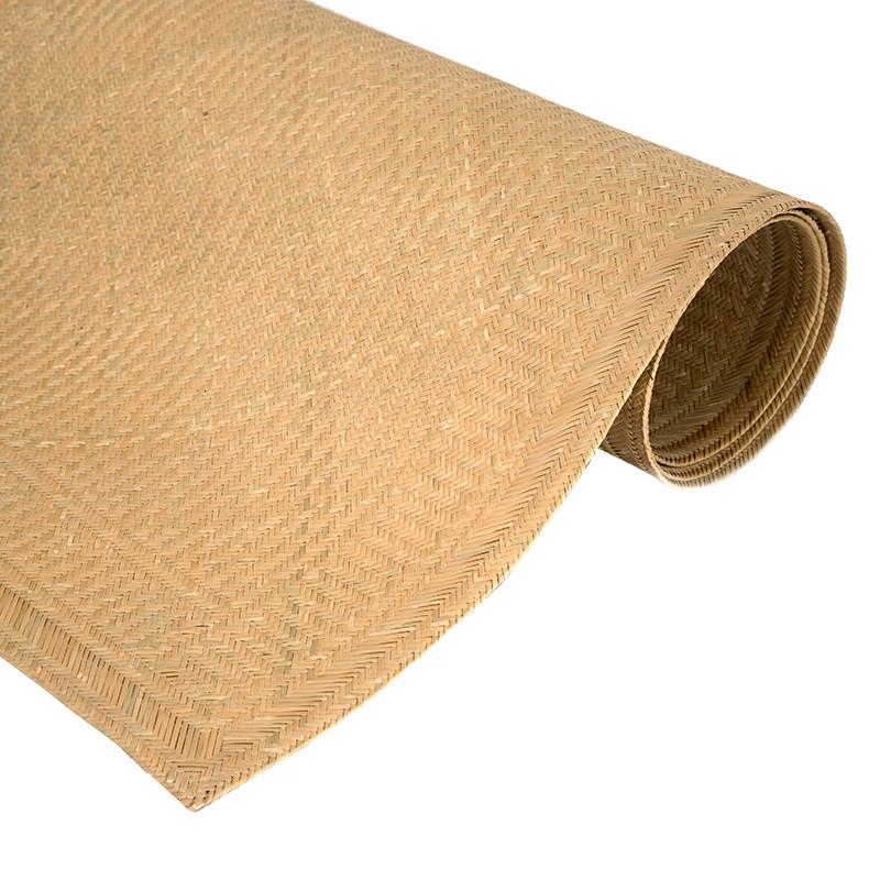 X1AW 益阳水竹凉席夏季手工头青老细篾席子双人床1.5m/1.8米定 做