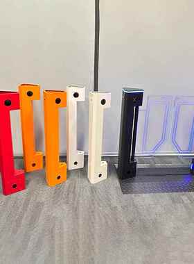 白色垂直速通小摆动人行横道大门门禁管理系统刷卡人脸识别机