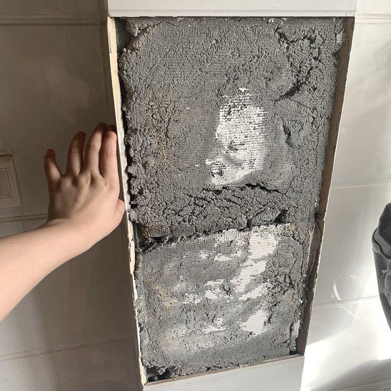 墙面地砖瓷砖瓷砖粘结剂脱落翘起空鼓修复壁毯房屋改造厨卫浴翻新