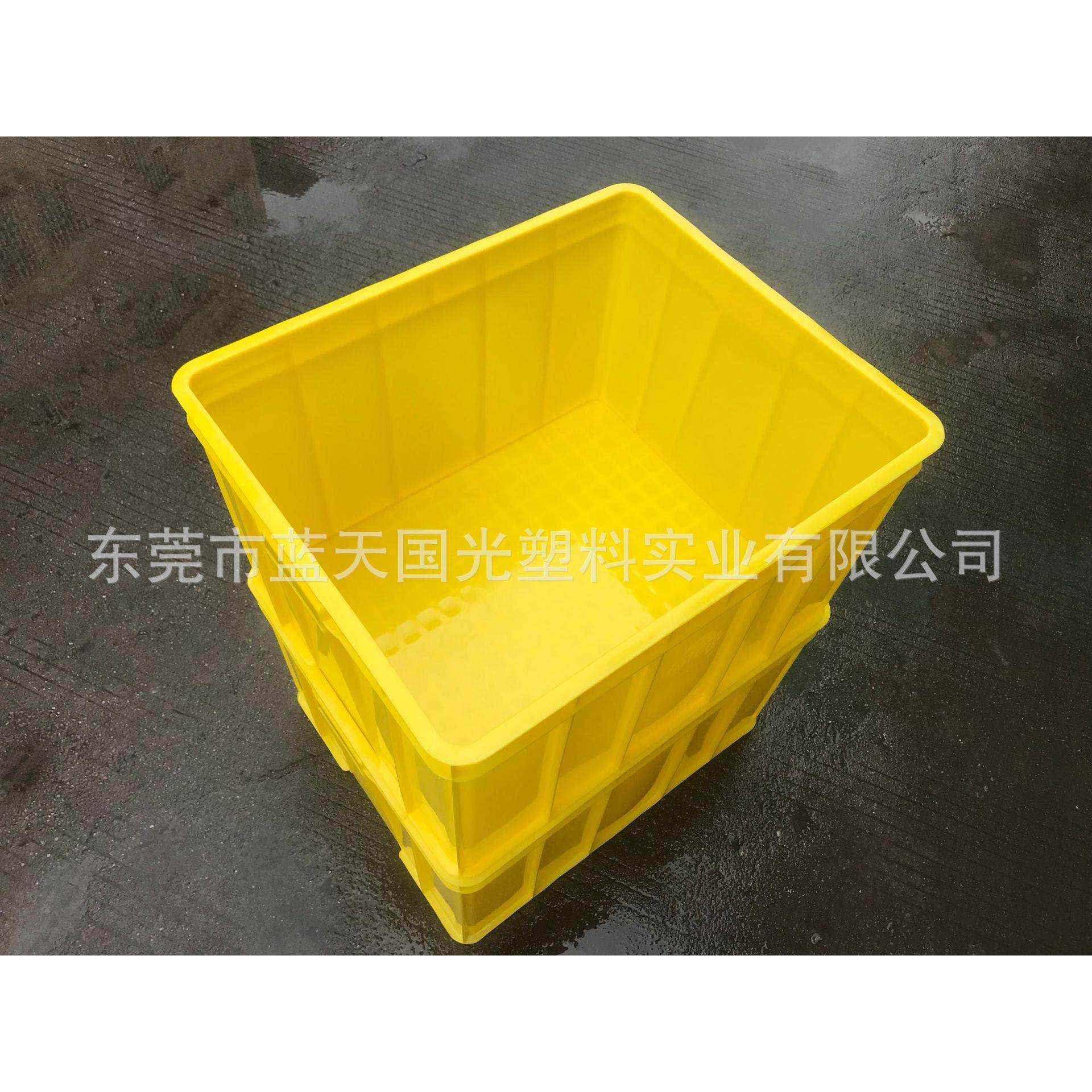 厂直销优质塑料中零件箱仓库转塑料 家周转箱 耐3#摔耐磨塑料胶箱