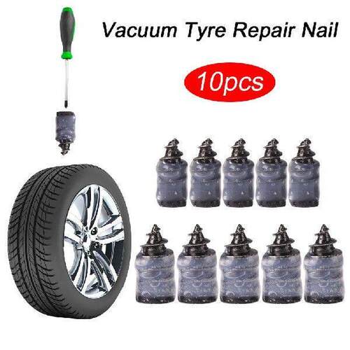 10-100PCS Universal Vacuum Car Tyre Repair Rubber Nail For