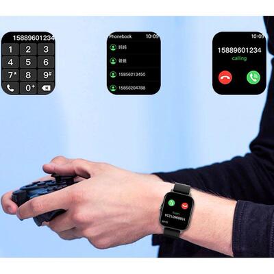 Full Touch Bluetooth Answer Call Smart Watch Women Waterproo