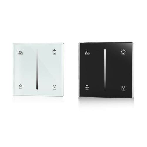 【折扣价】S1-T220V200W110V100W拨码前后切86型钢化触摸可控硅调