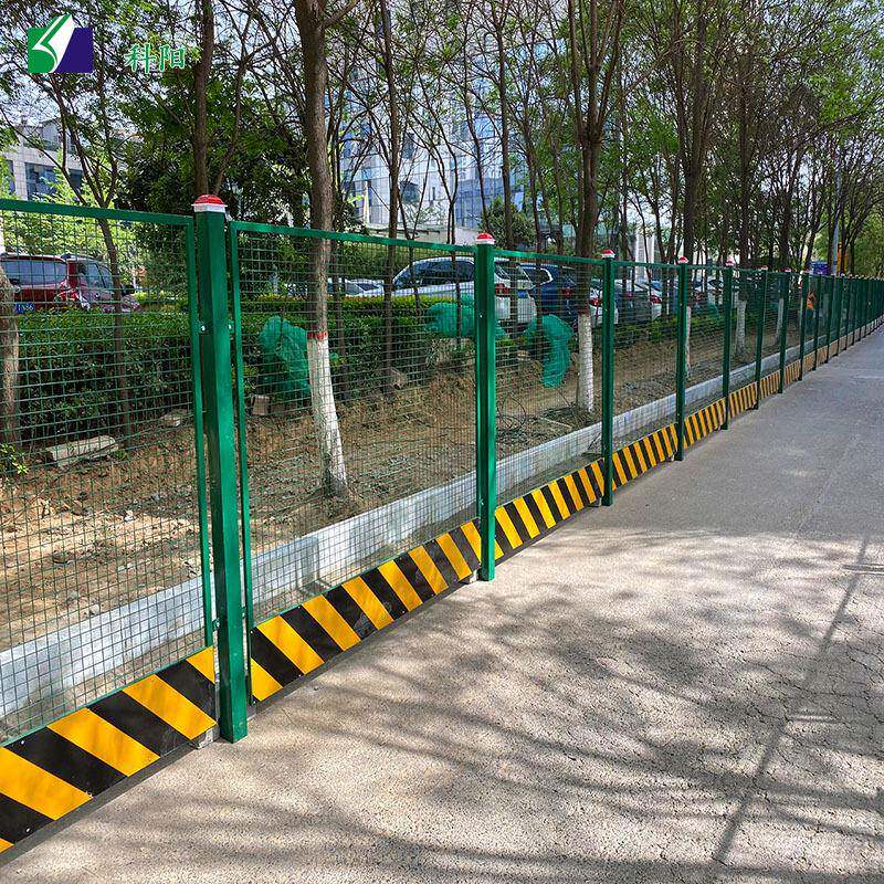 轨道交通市政施工围栏绿色网格围栏围挡护栏厂家建设工地临时围栏