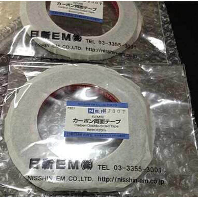 日本NEM日新导电性碳两面胶带50mm*20m导电胶带7314进口原装正品