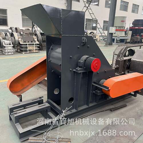 煤渣双转子无筛底双级破碎机炉渣陶瓷双击制砂机双电机湿料双极破