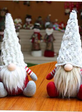 christmas decoration tree Midget faceless doll ornament摆件