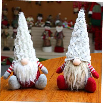 christmas decoration tree Midget faceless doll ornament摆件