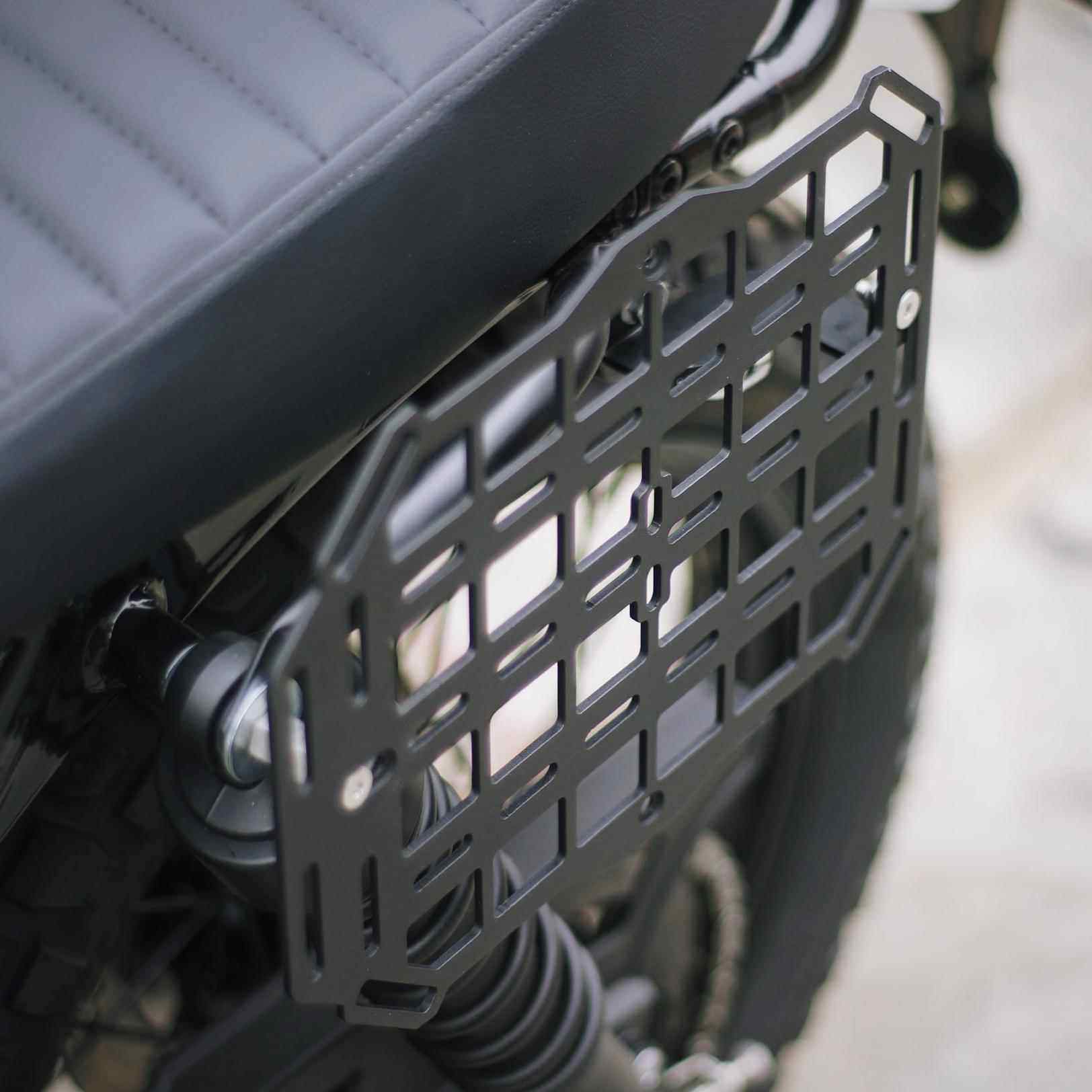 魔力骑大脚怪改装边包支架油箱边箱战术侧挂板万能驮包支架滑板架,摩托车/装备/配件,摩托车车架,淘宝优惠券,粉丝福利购,淘宝优惠卷