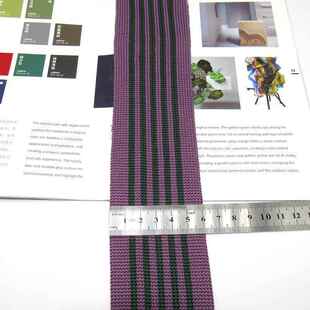 运动衣服羽绒棉袄加大加宽布带毛绒针织带横拉微拉力滚边裤侧边条