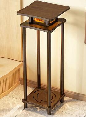 rwp5dkik几实木边几角几茶中式博实木台仿古小茶桌轻奢古架摆茶件