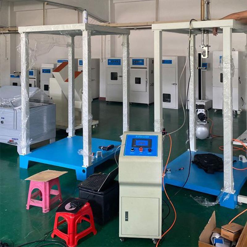 箱包震荡试验机皮箱往复拉杆测试机手提包行李箱弹簧抗冲击测试仪