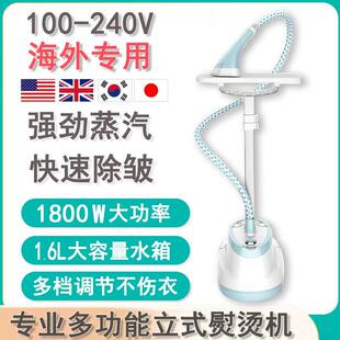 110v立式挂烫机家用大蒸汽带熨衣板平烫挂汤熨衣机出口手持熨斗