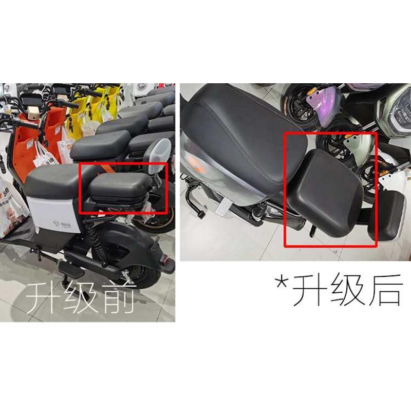 电动车DE8/DT6改装加厚尾箱架de3后货架de1/dm6小牛u1c系列