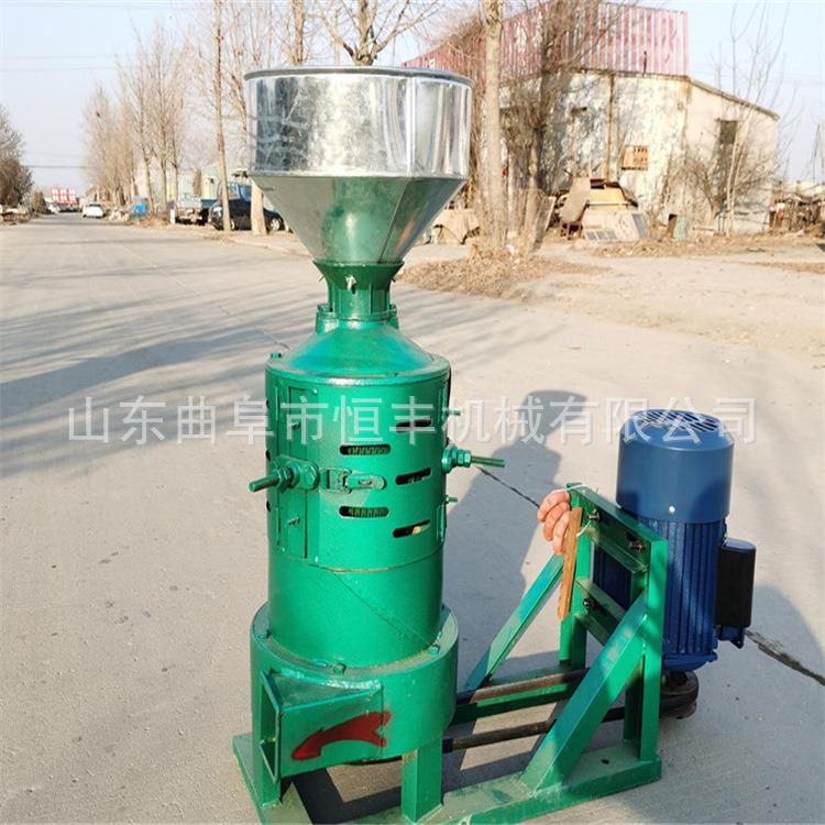 出口五谷杂粮碾米去皮机黍米脱壳碾米机高粱谷子脱壳碾米粉碎机