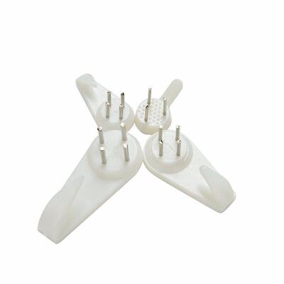 20PCS Plastic Hard Picture Frame Wall Hooks Photos Mirror Ga