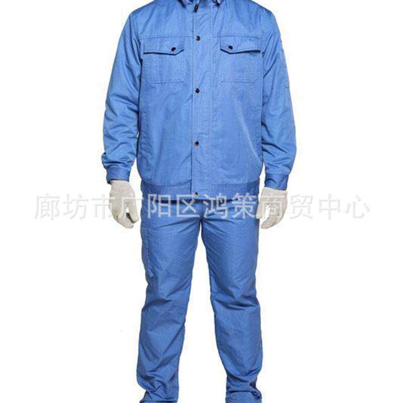 带电作业工作服阻燃隔热防护服分体式静电服高压静电防护面料