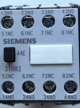 接触器式中间继电器3TH8244-0XD0 3TH82 44E 4开4闭42V220v其他