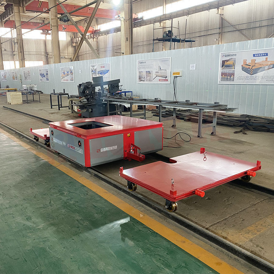 蓄电池转运轨道平板车车间搬运过跨车电动有轨车【睿迈科自有工厂