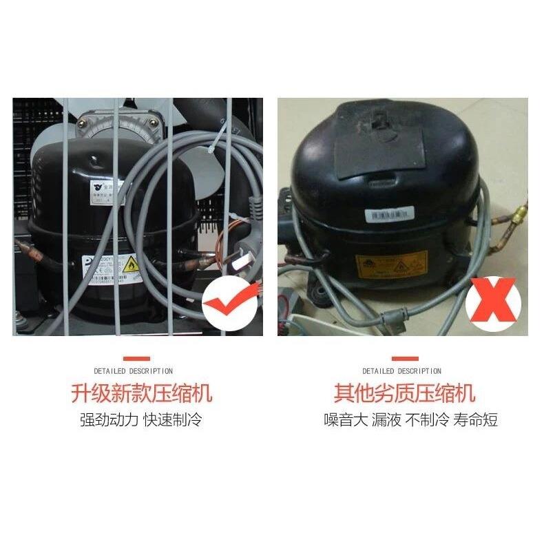 带水池冰柜冷藏冰箱不锈钢工作台酒店冷藏柜商用水槽冰箱多功能