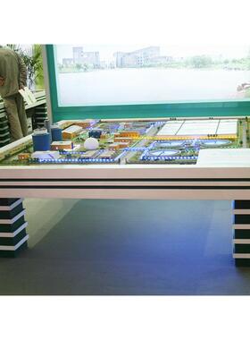 手工制作沙盘模型 污水净化设备模型 污水设备建筑模型制作