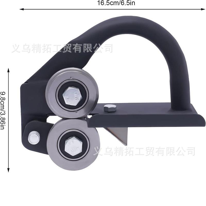 铝皮压边机手拉便携式串珠辊机卷边工具手动铁皮拉边机压边机撸子