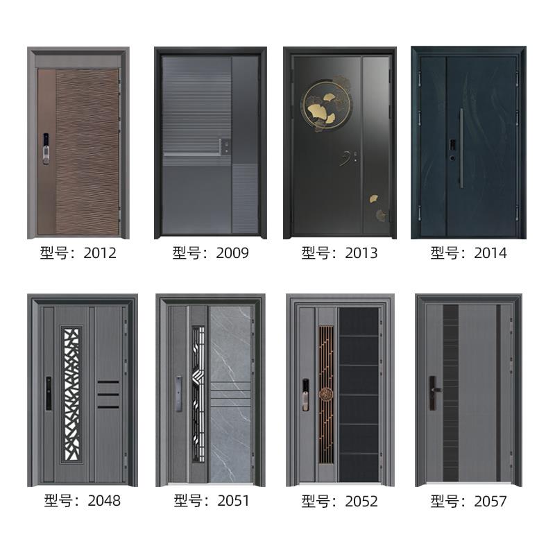 304不锈钢防盗门单门安全门定制韩式进户门子母门家用入户门中门
