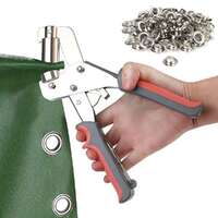 Metal Air Hole Rivet Plier Handheld Hole Punch Grommet thumbnail 2