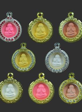 泰国佛牌 阿赞苏斌 龙婆盖 纽扣掩面佛 小佛牌 小掩面佛