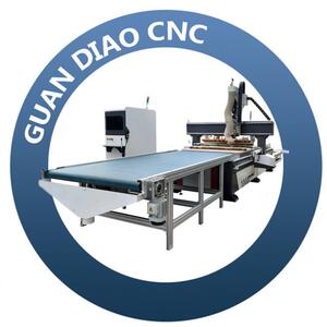 木工全自动板式家具数控开料打孔机济南125四工序多功能开料机