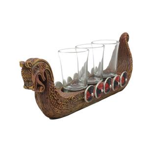 跨境新品viking shot glasses维京人烈酒杯个性维京海盗玻璃杯