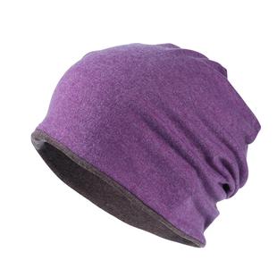 无压感老年人睡帽男士头套女款秋冬防风保暖光头帽子晚上睡戴的