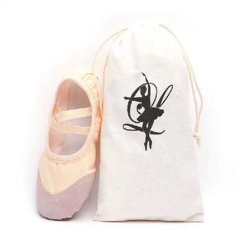 1PC Portable Double Drawcord Ballet Pointe Shoe Ladies