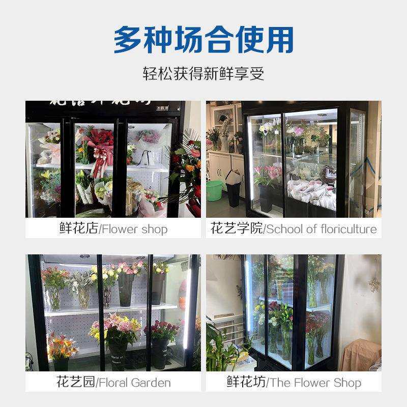 鲜花保鲜柜花店花卉冷柜冰柜专用鲜花柜展示柜冷藏柜风冷无霜冰箱