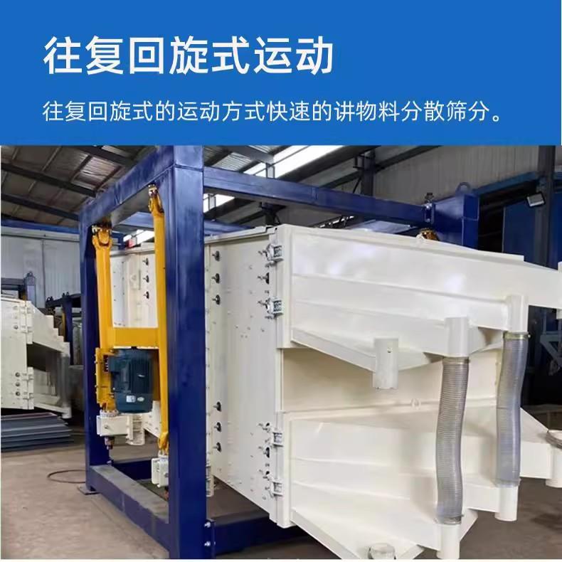 珠珍岩方形摇摆筛英砂石食品冶金分工业高效自清网筛机高效筛分