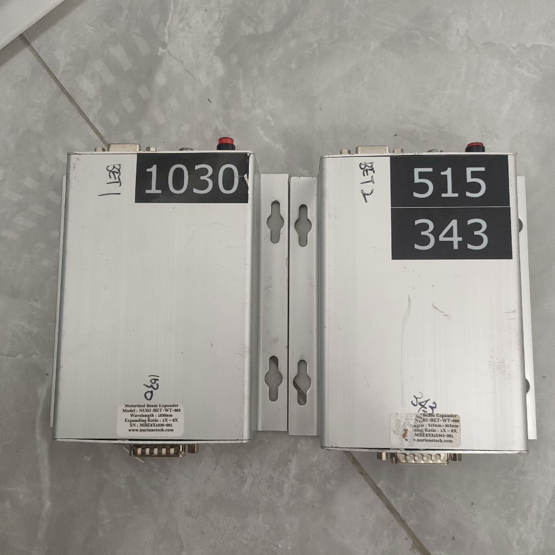 电动光束扩展器NURI-BET-WT-003 波长有1030