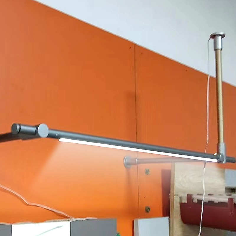 服装展示架墙上壁挂式挂衣杆衣服陈列挂衣架铝合金极简挂衣杆定制