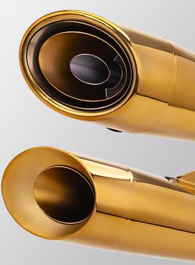 C2安C23金色尾段通用排气管512M483M无损装ZX4R赛800321R250RR