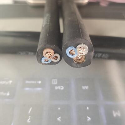 橡套电缆YC3芯*11.52.54610平方橡胶软线纯铜芯电线YCW