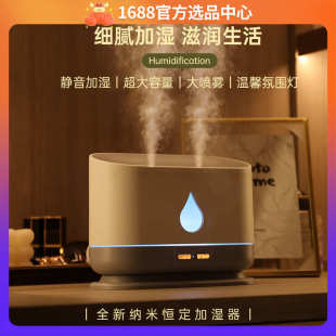 大容量双喷头加湿器小型客厅大喷雾USB空气加湿器家用加湿器 新款