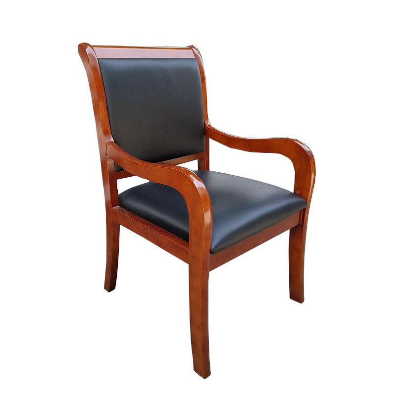 议椅子训培椅简四约56741实木办公椅职会员电脑椅麻将椅棋牌室网