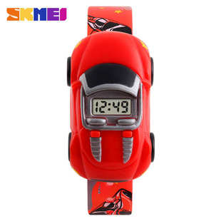 Cartoon Car Children Watch Toy for Boy BabyElectronic Watche
