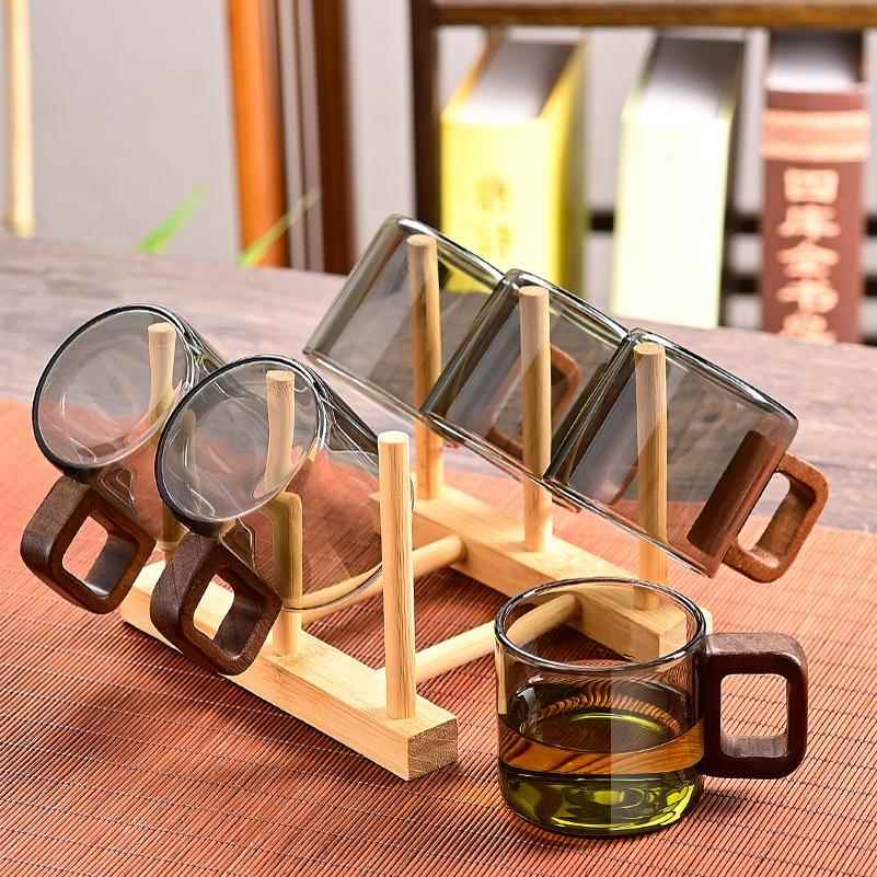 高硼硅玻璃品茗杯小茶杯加厚耐高温简约防烫